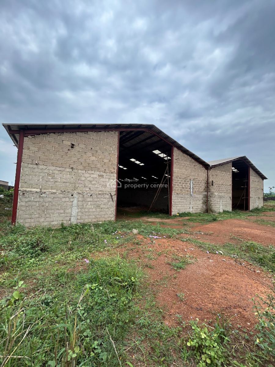 Brand New 2 Bay Warehouse Measuring 1,080 Sqm Each, Interchange, Lagos-ibadan Expressway, Km 46, Ogun, Warehouse for Rent