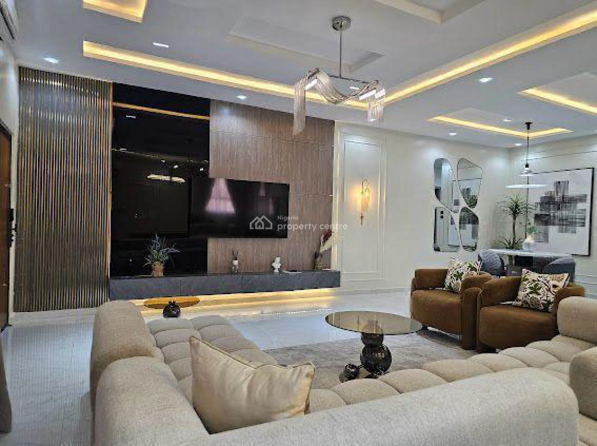 Stunning 2 Bedroom Modern Apartment, Meadow Hall Way, Lekki Phase 1, Lekki, Lagos, Flat / Apartment Short Let