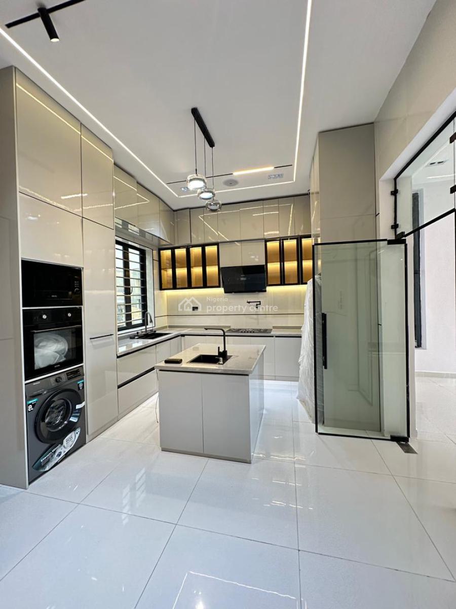 Spacious 5 Bedroom Fully Detached Duplex with Bq and Swimming Pool, 2nd Toll Gate, Lekki, Lagos, Detached Duplex for Sale