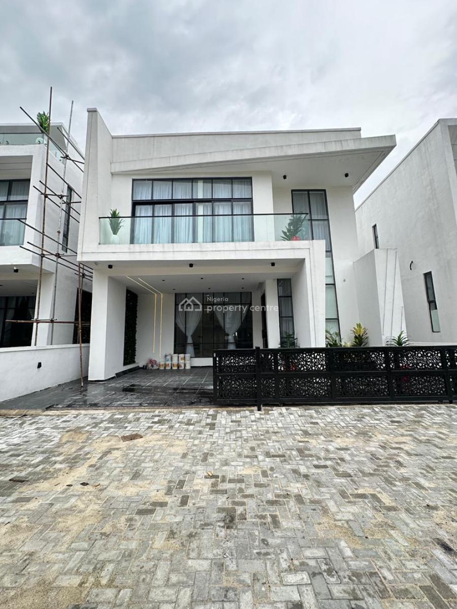 Exquisite Spacious 5 Bedroom Fully Detached Duplex with Bq and Pool, 2nd Toll Gate, Lekki, Lagos, Detached Duplex for Sale