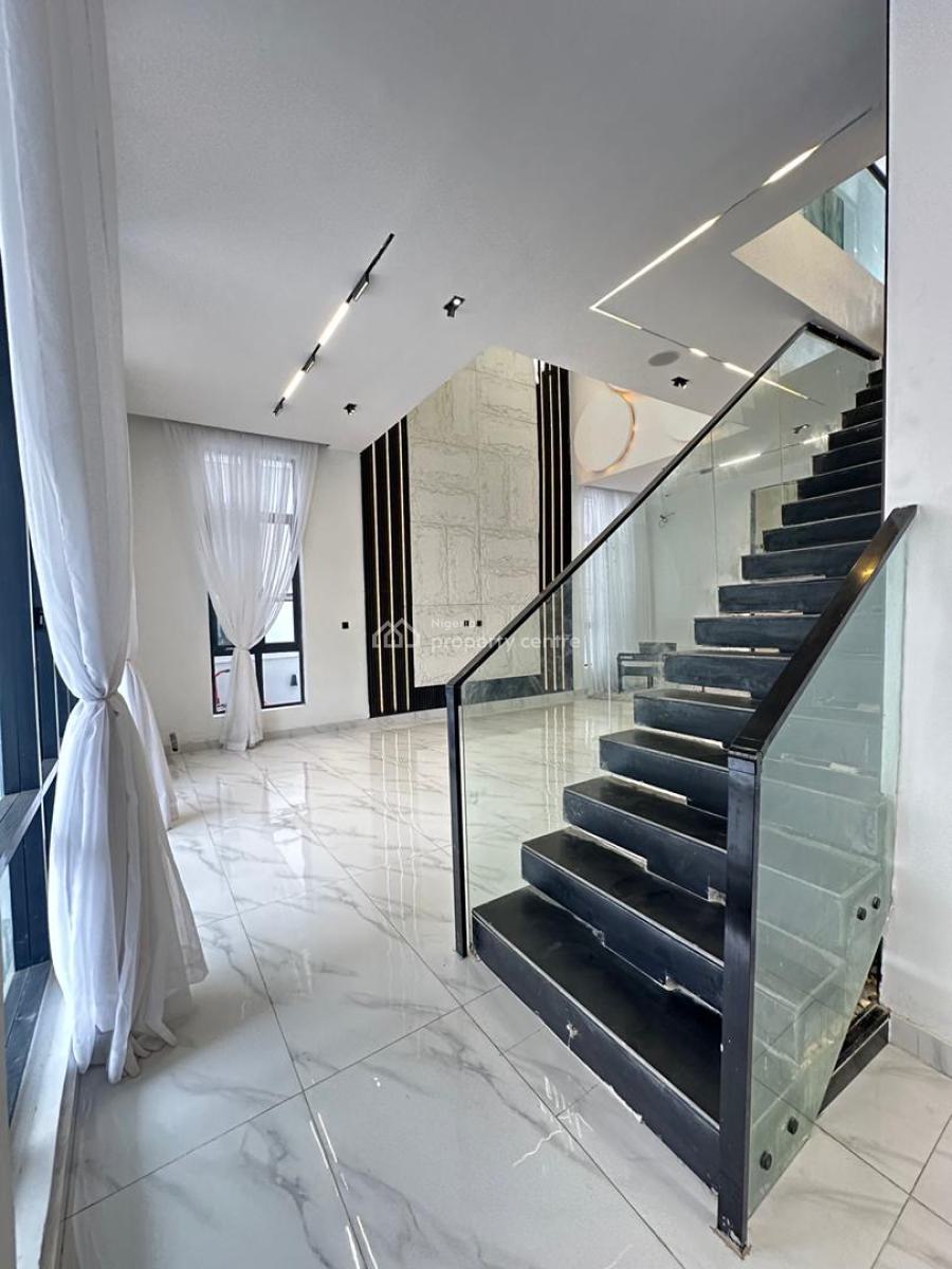 Exquisite Spacious 5 Bedroom Fully Detached Duplex with Bq and Pool, 2nd Toll Gate, Lekki, Lagos, Detached Duplex for Sale