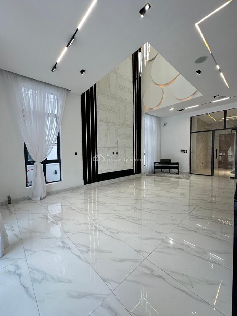 Exquisite Spacious 5 Bedroom Fully Detached Duplex with Bq and Pool, 2nd Toll Gate, Lekki, Lagos, Detached Duplex for Sale