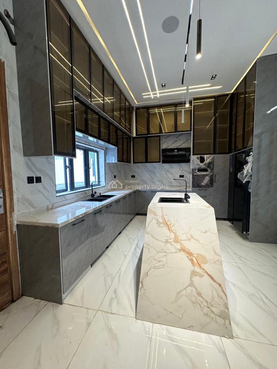 Exquisite Spacious 5 Bedroom Fully Detached Duplex with Bq and Pool, 2nd Toll Gate, Lekki, Lagos, Detached Duplex for Sale