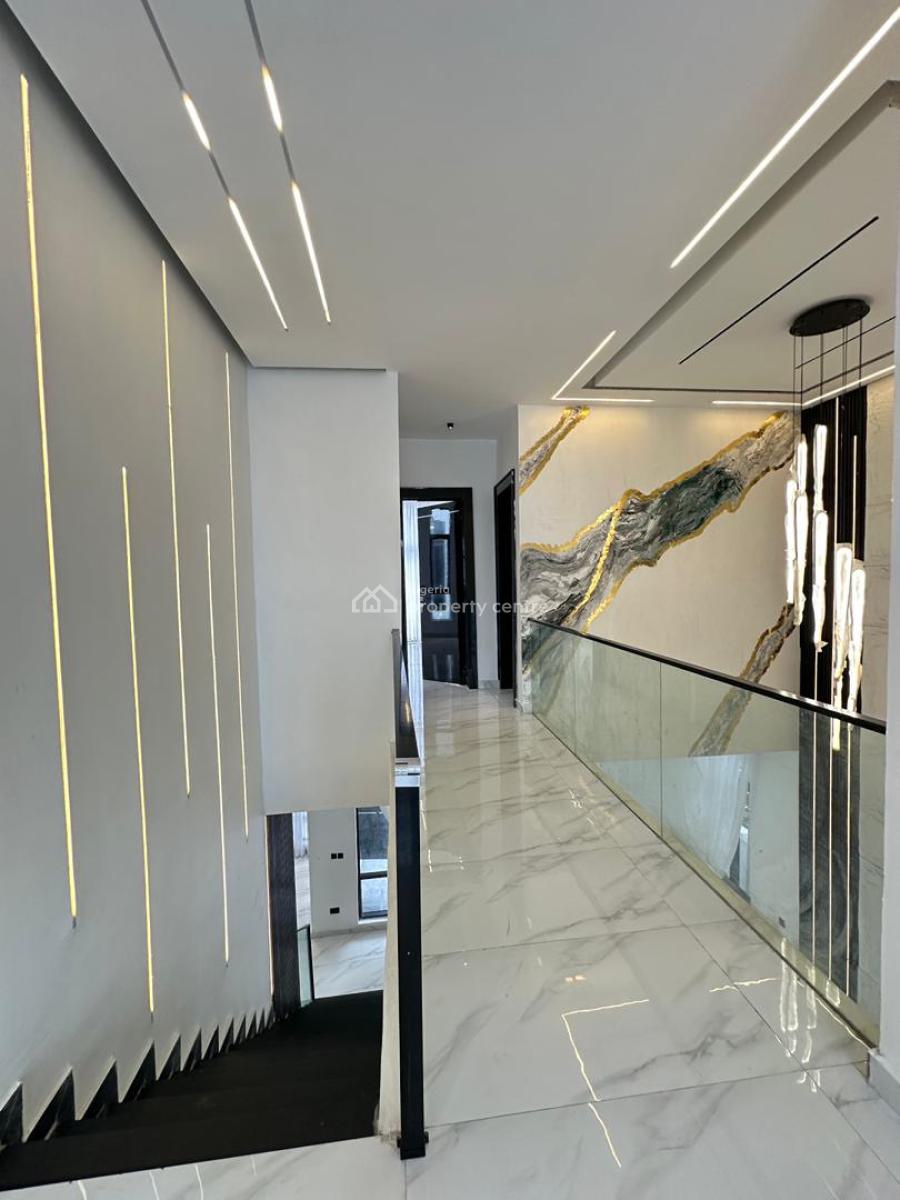 Exquisite Spacious 5 Bedroom Fully Detached Duplex with Bq and Pool, 2nd Toll Gate, Lekki, Lagos, Detached Duplex for Sale