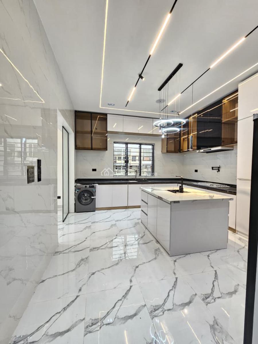 Outstanding Spacious 5 Bedroom Detached Duplex with Bq, Pool, Cinema, 2nd Toll Gate, Lekki, Lagos, Detached Duplex for Sale