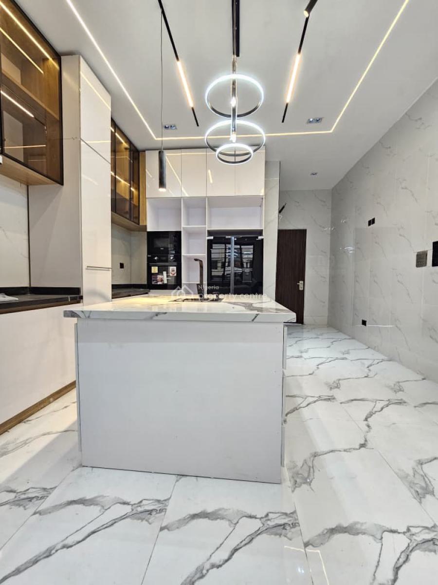 Outstanding Spacious 5 Bedroom Detached Duplex with Bq, Pool, Cinema, 2nd Toll Gate, Lekki, Lagos, Detached Duplex for Sale