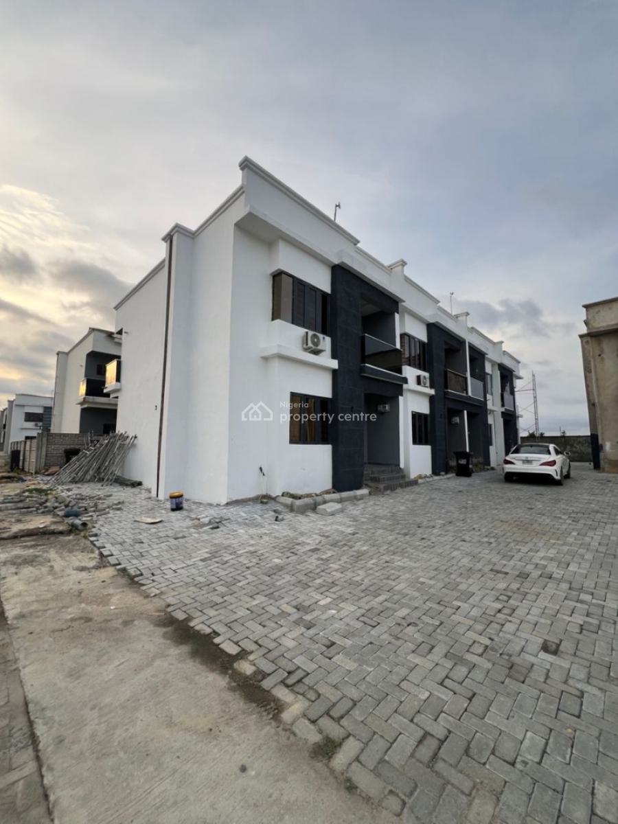 Exquisite 2 Bedroom Terrace Duplex, Ogombo Road Abraham Adesanya, Sangotedo, Ajah, Lagos, Terraced Duplex for Rent
