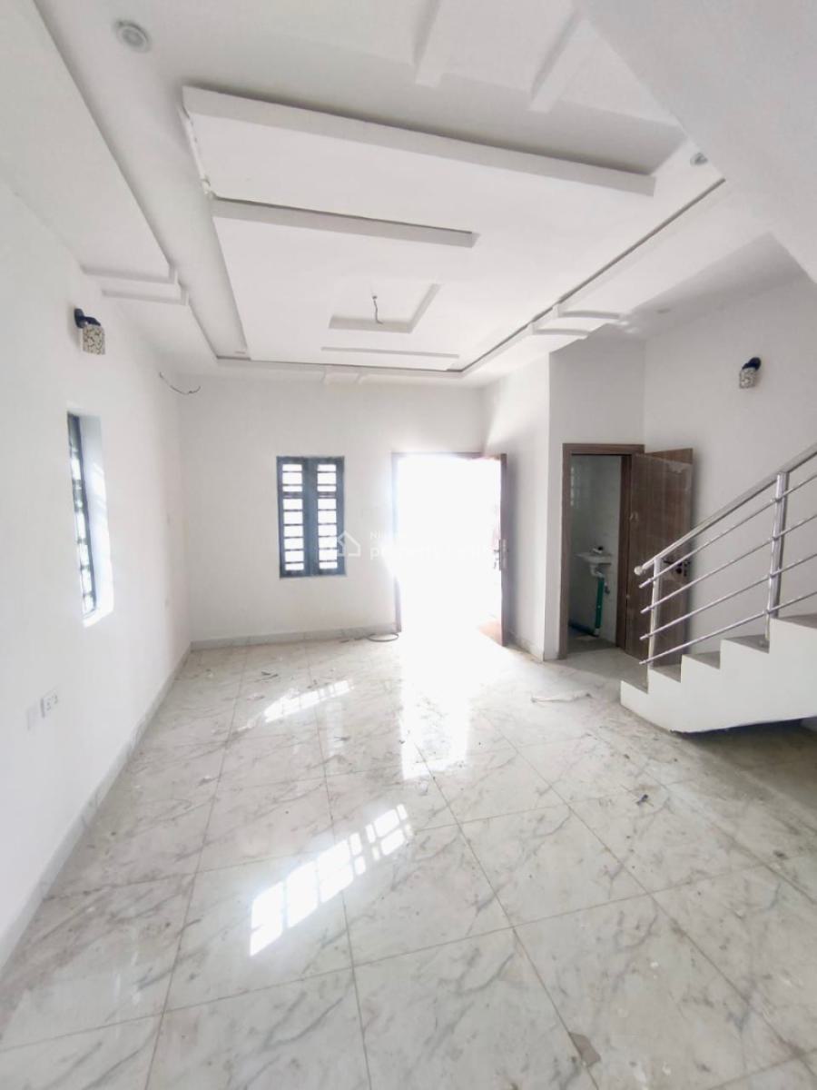 Contemporary 2 Bedroom Terrace Duplex (serviced Block), Ologolo, Lekki, Lagos, Terraced Duplex for Rent