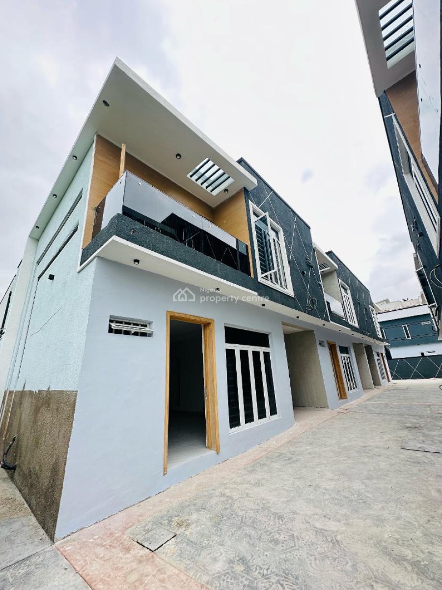 Contemporary 4-bedroom Terrace Duplex + Bq in Serene Opebi, Ikeja, in a Gated and Call to Access Estate, Opebi, Ikeja, Lagos, Terraced Duplex for Sale