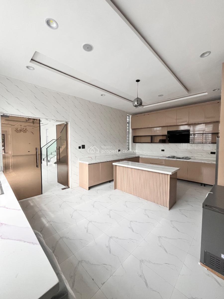 Contemporary 5 Bedroom Fully Detached Duplex with Bq & Swimming Pool, Megamound Estate, Ikota, Lekki, Lagos, Detached Duplex for Sale