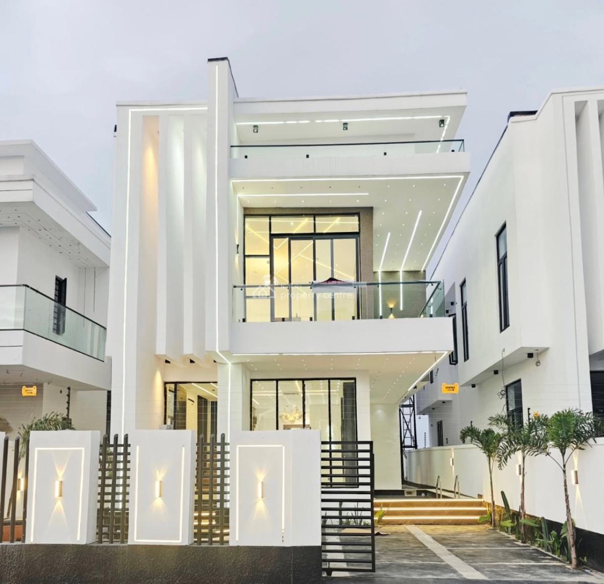 Brand New 5 Bedroom Detached Duplex with Swimming Pool and Bq, Ajah, Ajah, Lagos, Detached Duplex for Sale