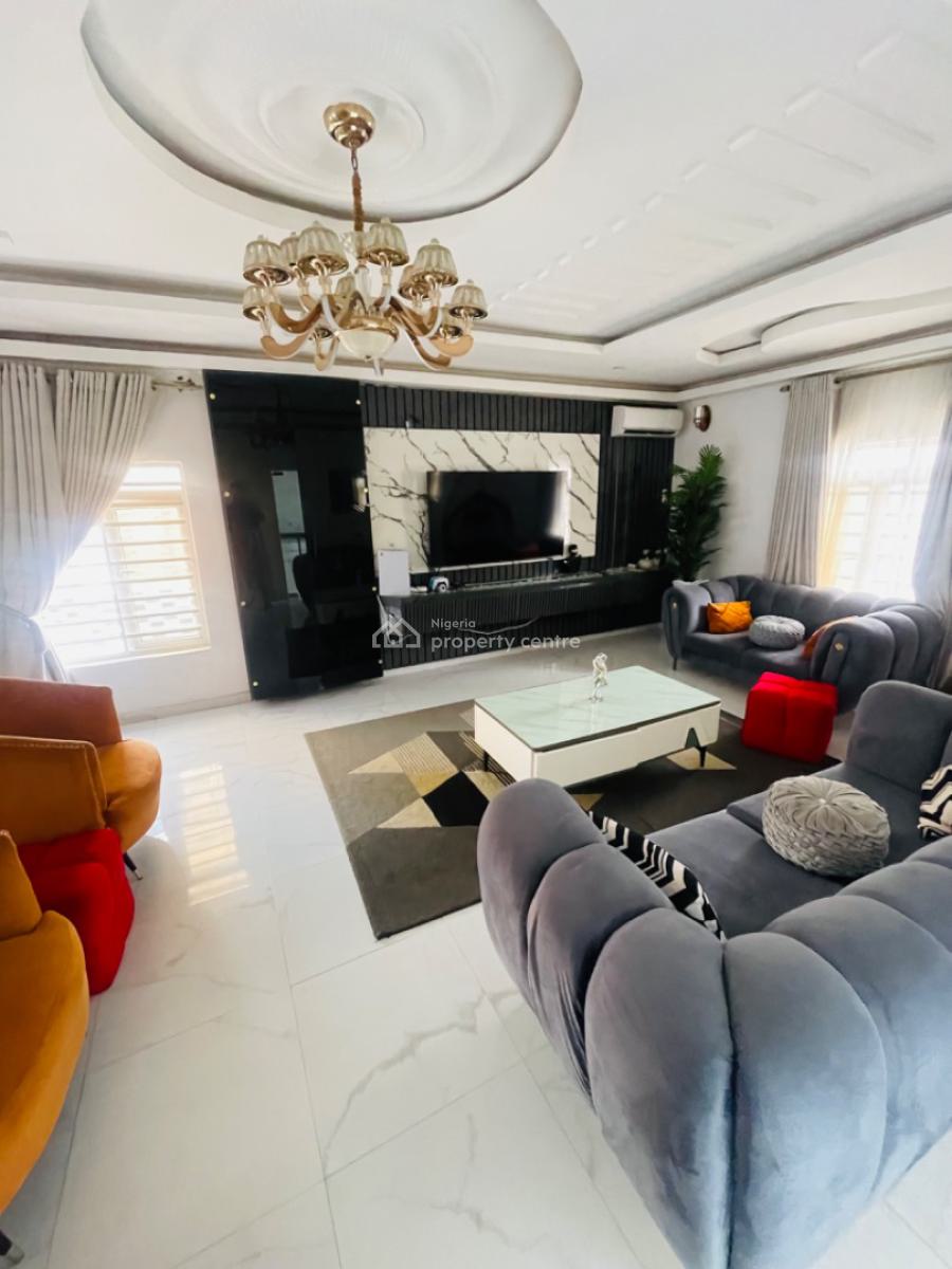Exclusive Furnished 4 Bedroom Duplex with Ps5, Pool, Snooker, Tennis, Lagos Business School, Ajah, Lagos, Detached Duplex Short Let