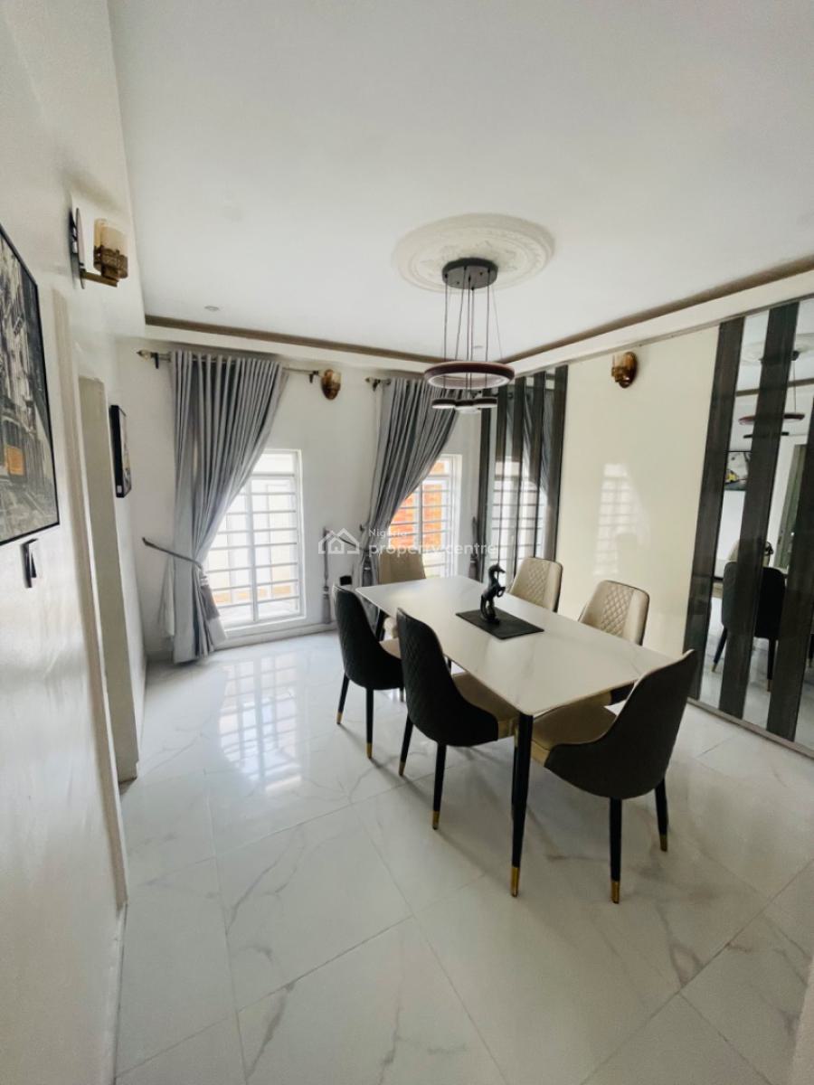 Exclusive Furnished 4 Bedroom Duplex with Ps5, Pool, Snooker, Tennis, Lagos Business School, Ajah, Lagos, Detached Duplex Short Let