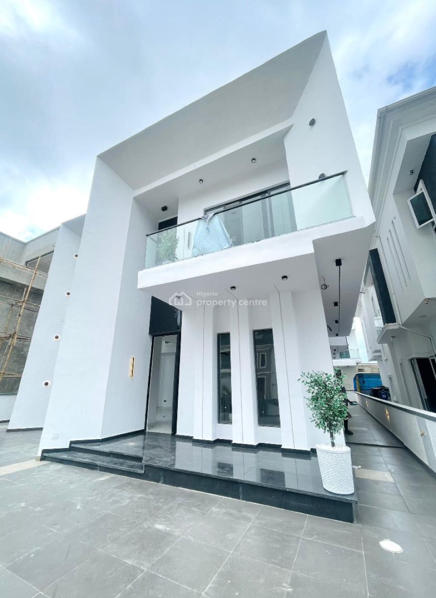 Contemporary 5 Bed Fully Detached Duplex with Cinema and Bq, Ikota, Lekki, Lagos, Detached Duplex for Sale