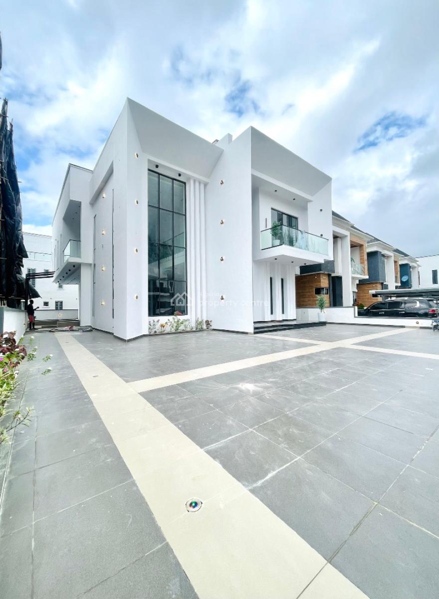 Contemporary 5 Bed Fully Detached Duplex with Cinema and Bq, Ikota, Lekki, Lagos, Detached Duplex for Sale