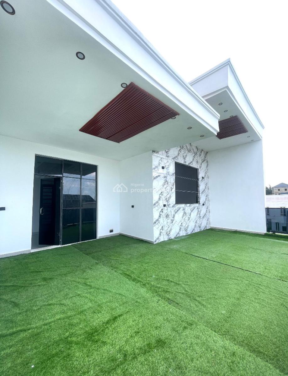 Stunning 5 Bec Fully Detached Duplex with Open Rooftop and Bq, Ikota, Lekki, Lagos, Detached Duplex for Sale