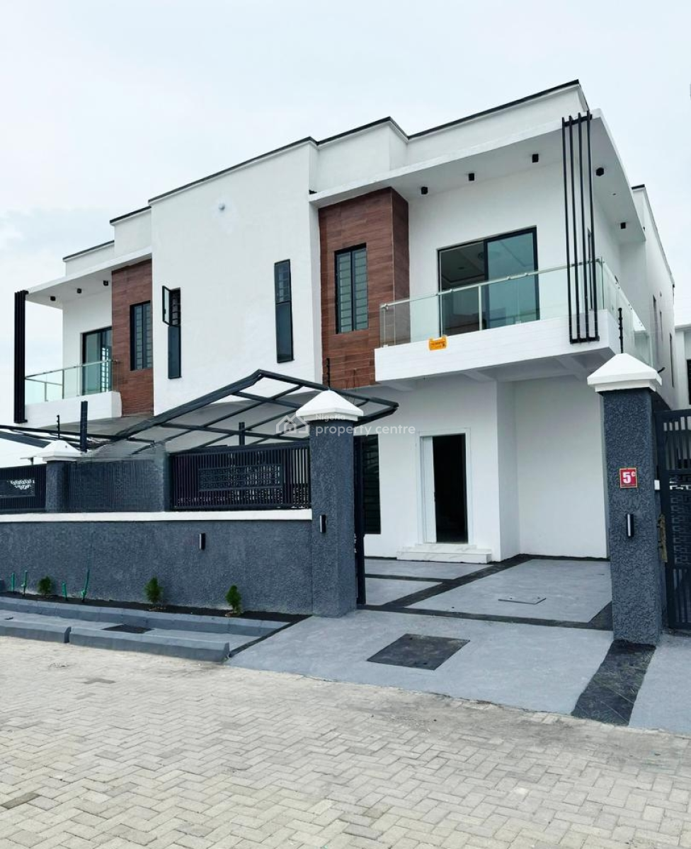 Spacious 4 Bedroom Semi Detached  Duplex  with Bq in a Secure Estate, Orchid, Lekki, Lagos, Semi-detached Duplex for Sale