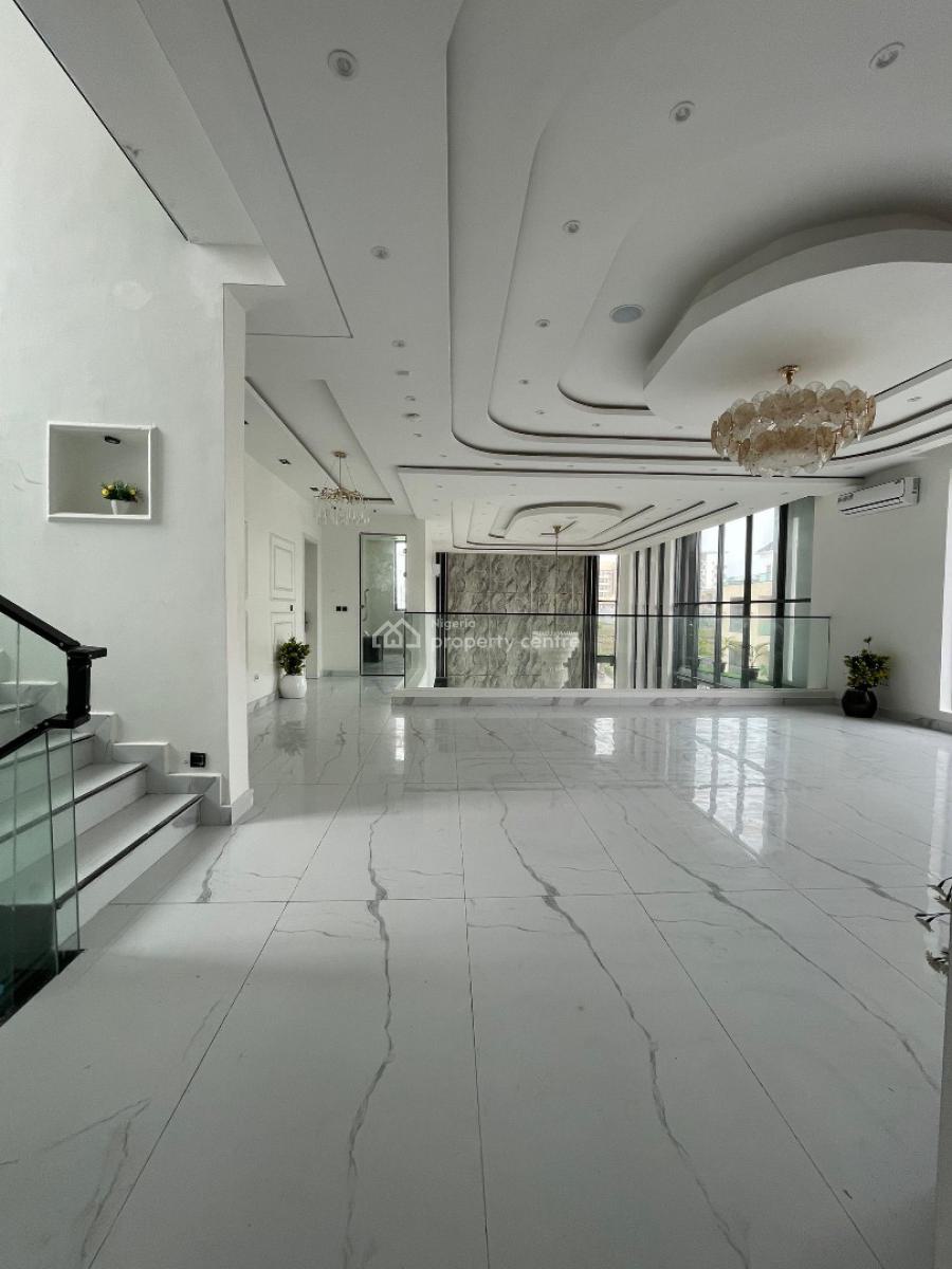 Magnificent 6 Bedroom Detached with Pool, Patio, Cinema, Gym, Bq, with Pool, Patio, Cinema, Gym, Bq and a Large Open  Terrace, Ikate, Lekki, Lagos, Detached Duplex for Sale