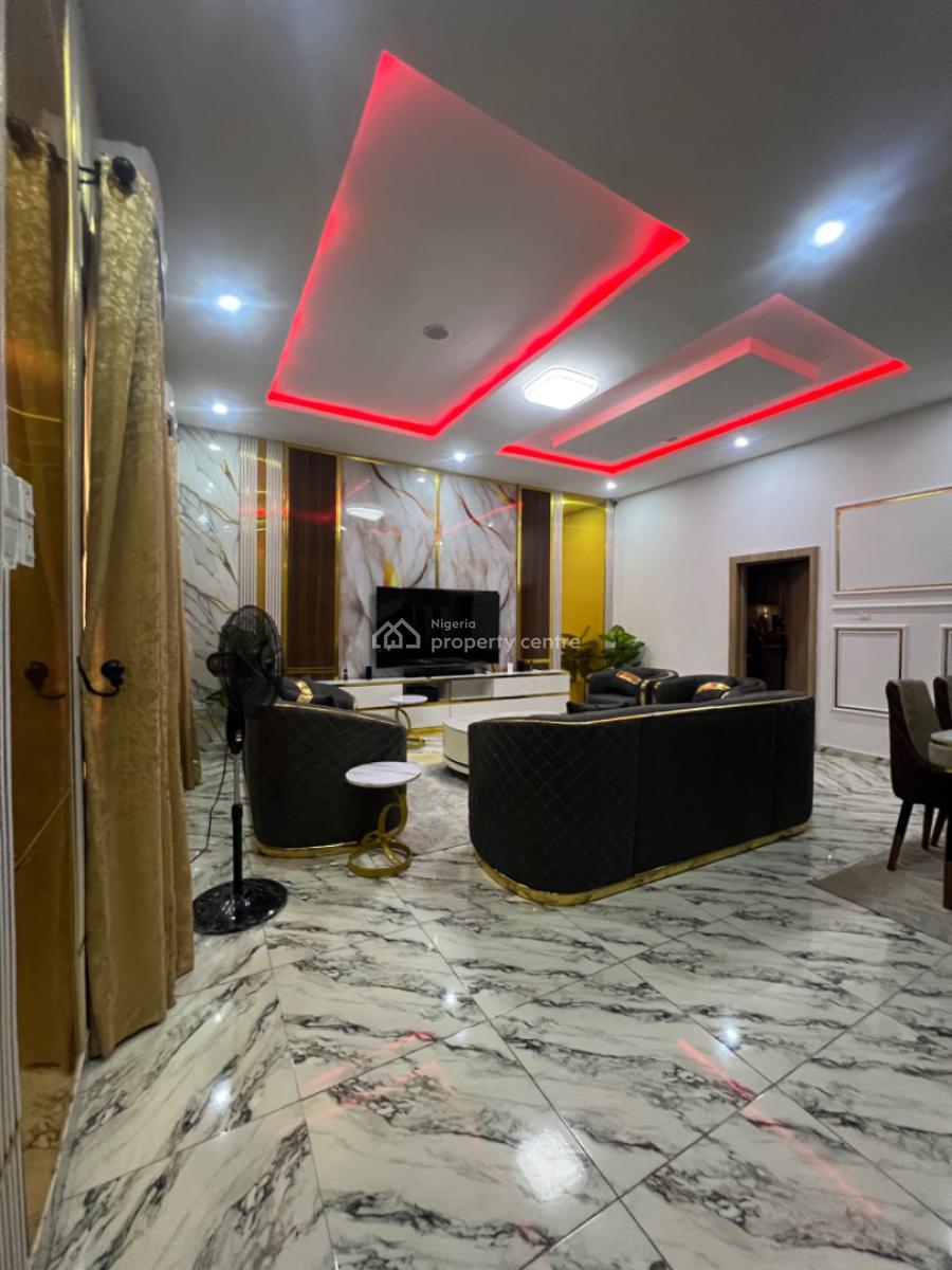 Incredible 4 Bedroom Duplex, Lagos Business School, Ajah, Lagos, Terraced Duplex Short Let