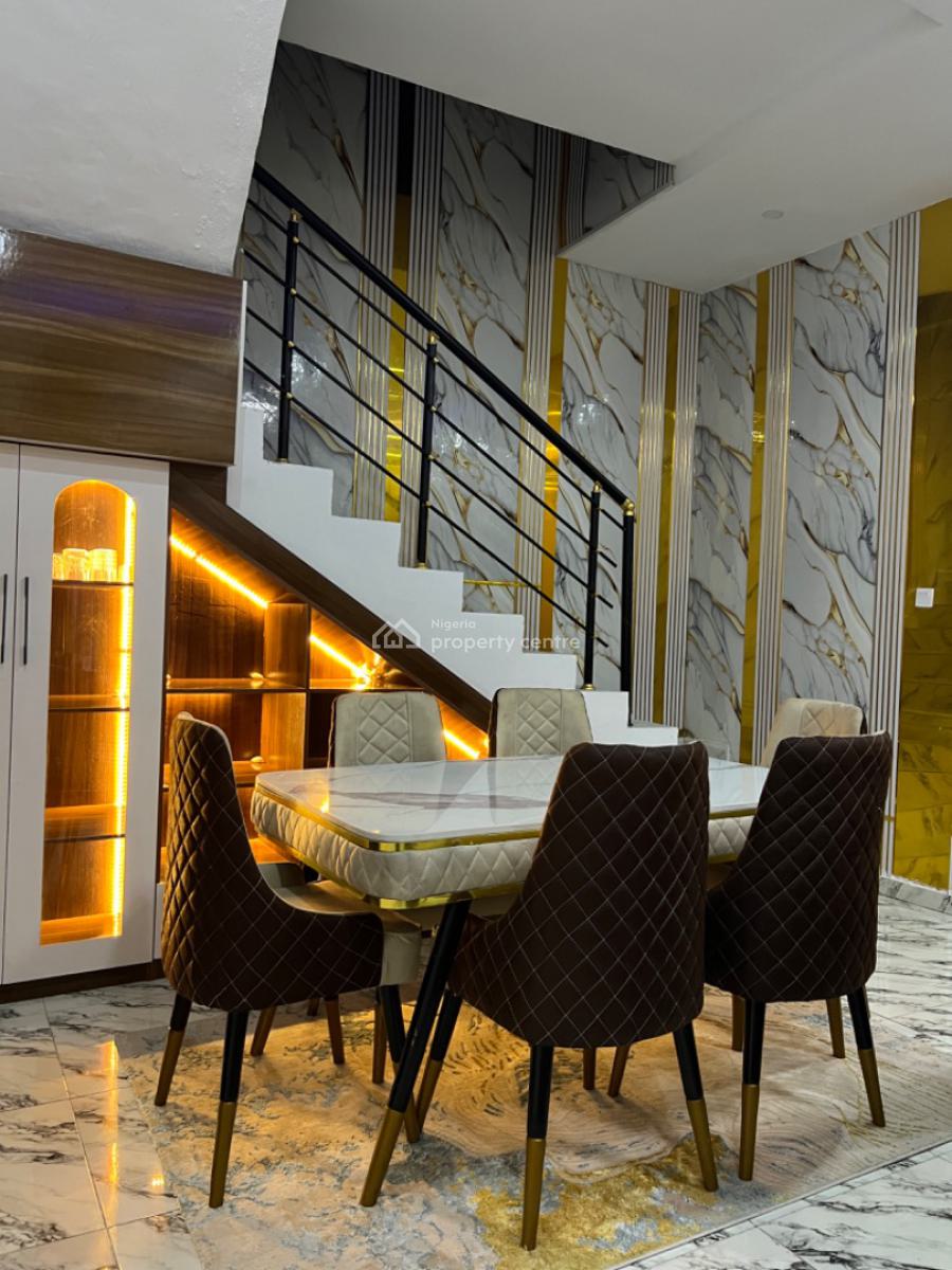 Incredible 4 Bedroom Duplex, Lagos Business School, Ajah, Lagos, Terraced Duplex Short Let