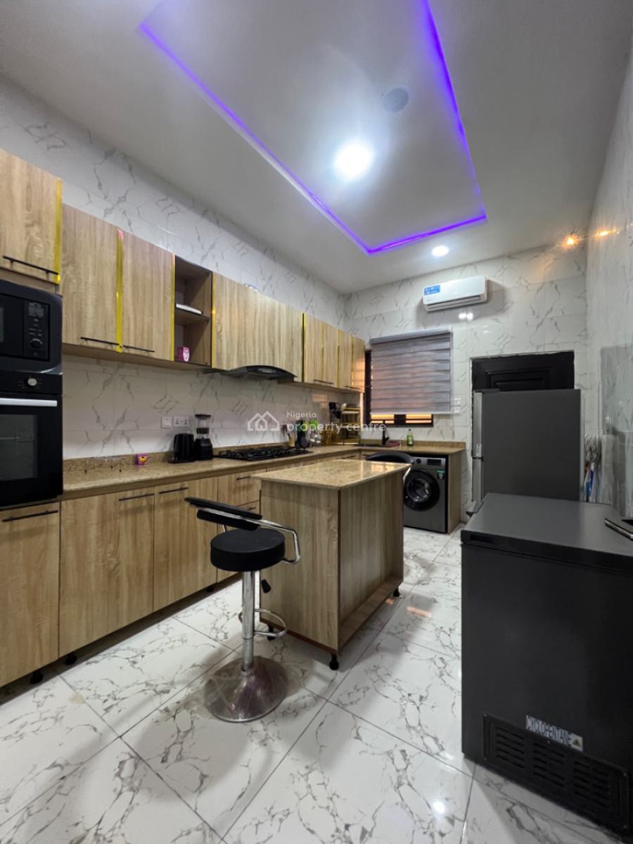 Incredible 4 Bedroom Duplex, Lagos Business School, Ajah, Lagos, Terraced Duplex Short Let