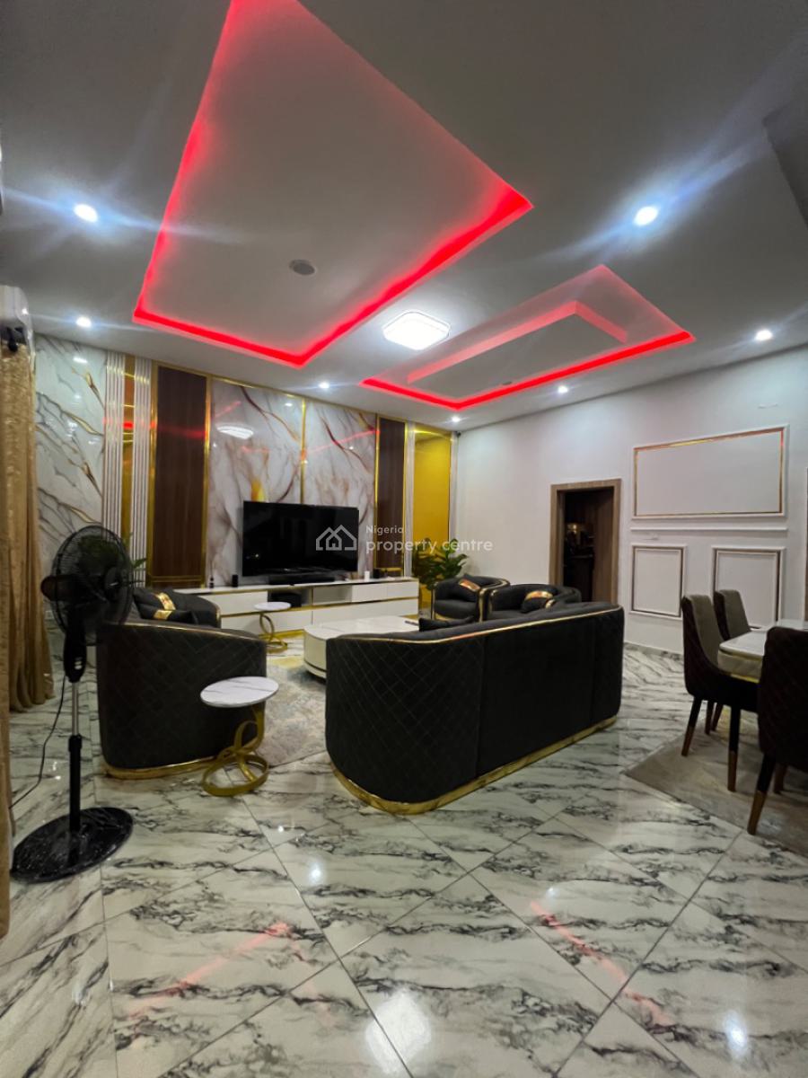 Incredible 4 Bedroom Duplex, Lagos Business School, Ajah, Lagos, Terraced Duplex Short Let