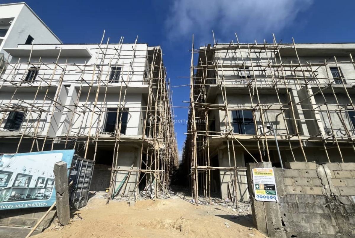 Luxury 4 Bedroom Terrace Duplex + Bq, Spg, Ologolo, Lekki, Lagos, Terraced Duplex for Sale