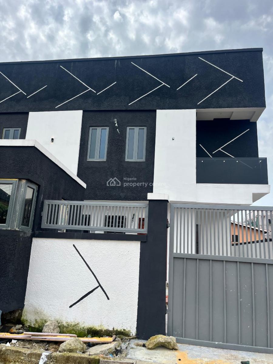 Elegantly Built 4 Bedroom Semi Detached Duplex + Bq, Ologolo, Lekki, Lagos, Semi-detached Duplex for Sale