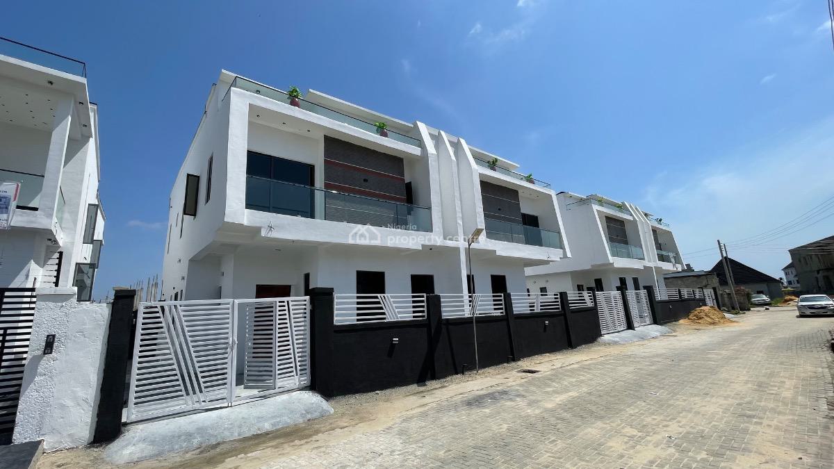 Lovely 4 Bedroom Semi Detached Duplex, General Paint, Ajah, Lagos, Semi-detached Duplex for Sale