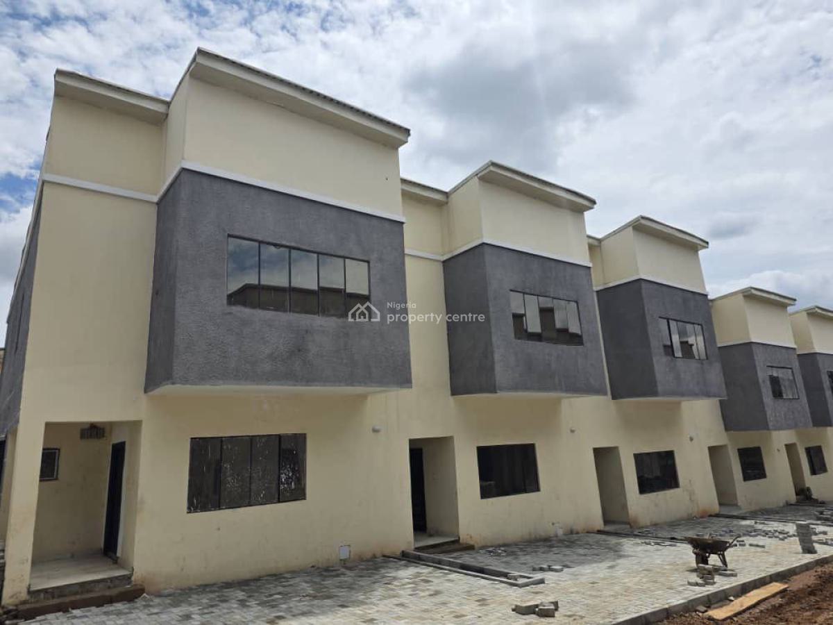 Well Finished 3 Bedroom Terraced Duplex in a Mini Estate, Life Camp, Abuja, Terraced Duplex for Sale