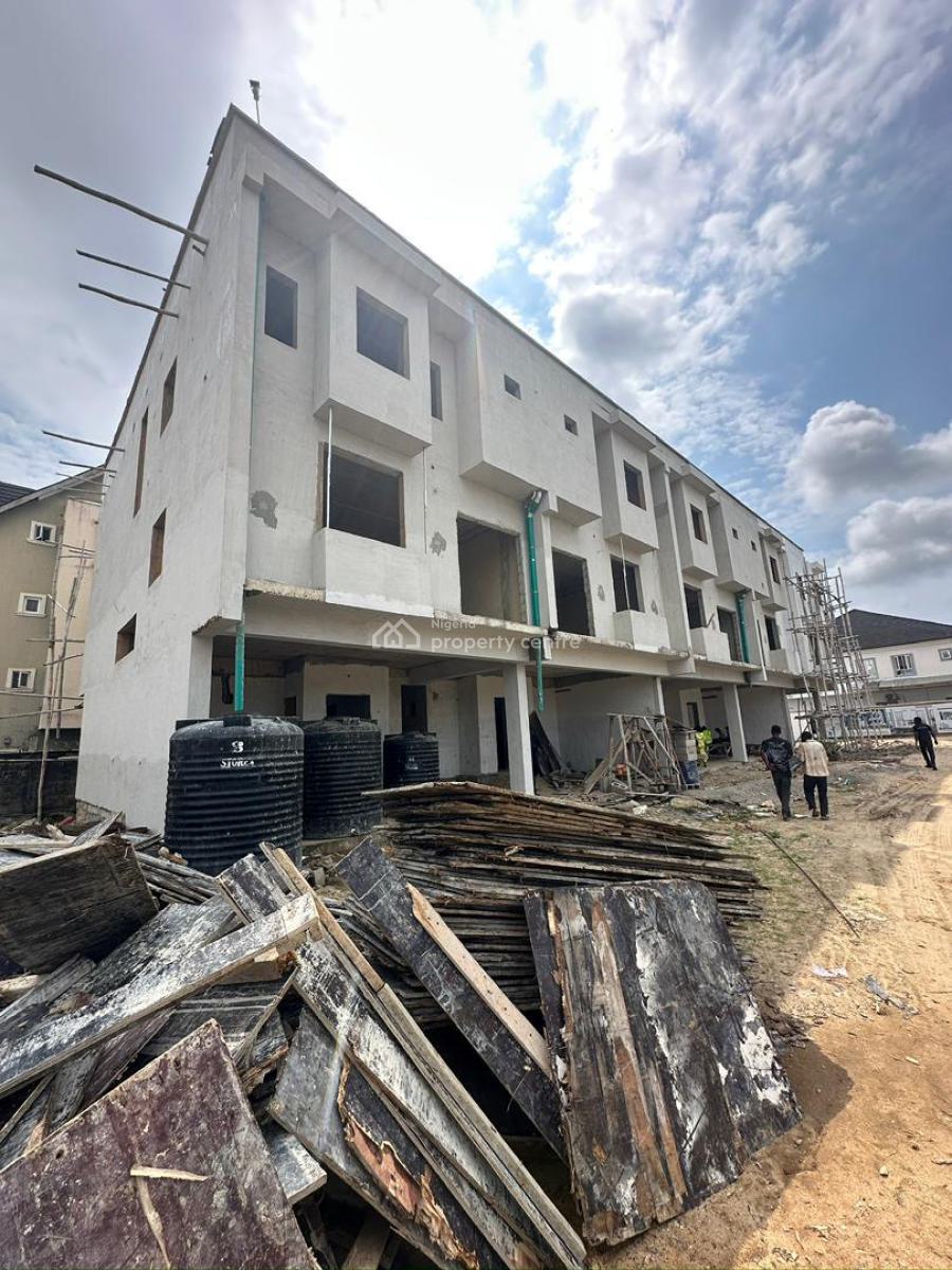 4 Bedroom Off Plan Terraced Duplex with Bq, Osapa, Lekki, Lagos, Terraced Duplex for Sale