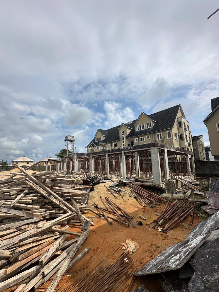 4 Bedroom Off Plan Terraced Duplex with Bq, Osapa, Lekki, Lagos, Terraced Duplex for Sale