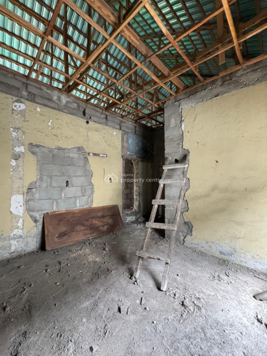 an Uncompleted Storey Building with 10 Units of Spacious Room Self Con, Off Ogunlana Drive, Surulere, Lagos, Block of Flats for Sale