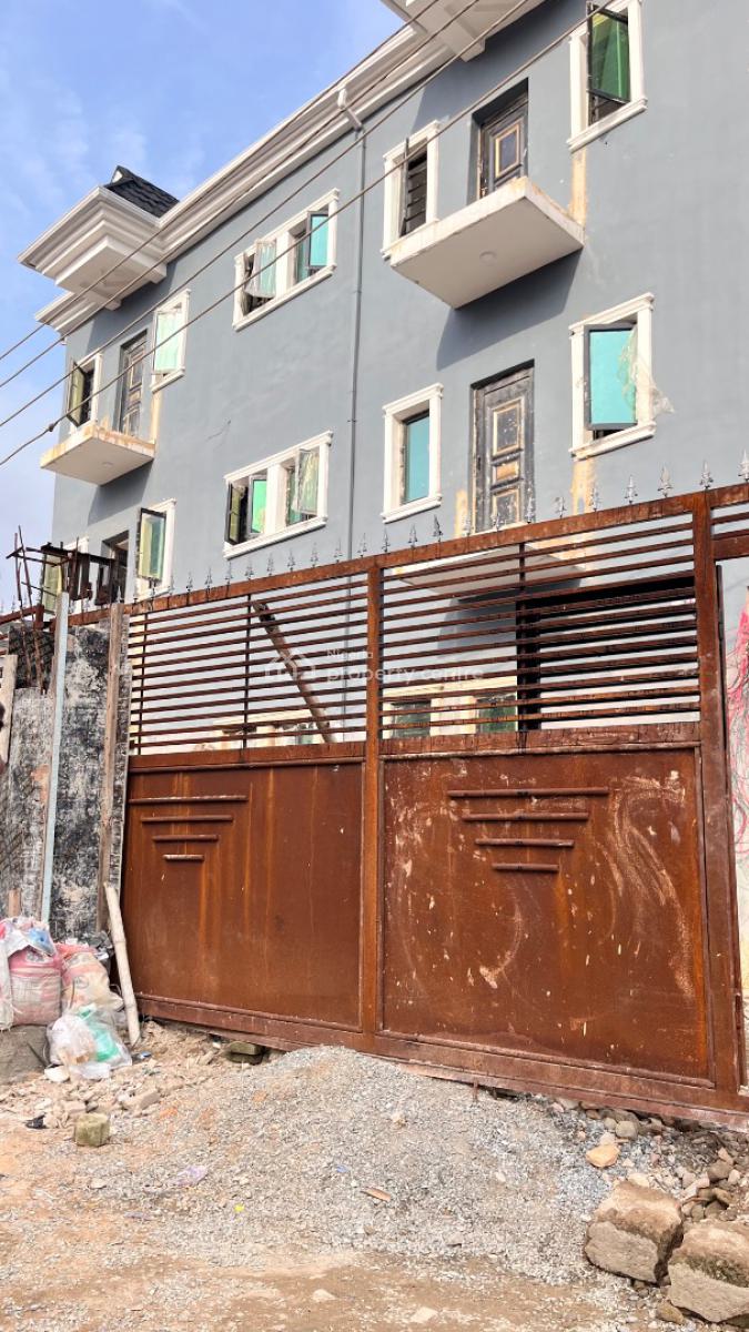 Spacious Newly Built Mini Flat with Visitors Toilet & Pop, Iwaya, Yaba, Lagos, Mini Flat (room and Parlour) for Rent