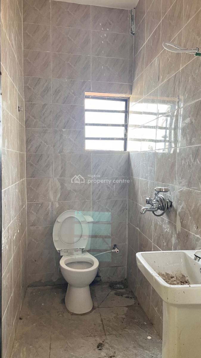 Spacious Newly Built Mini Flat with Visitors Toilet & Pop, Iwaya, Yaba, Lagos, Mini Flat (room and Parlour) for Rent