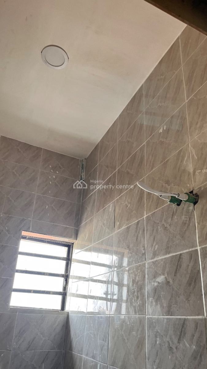 Spacious Newly Built Mini Flat with Visitors Toilet & Pop, Iwaya, Yaba, Lagos, Mini Flat (room and Parlour) for Rent