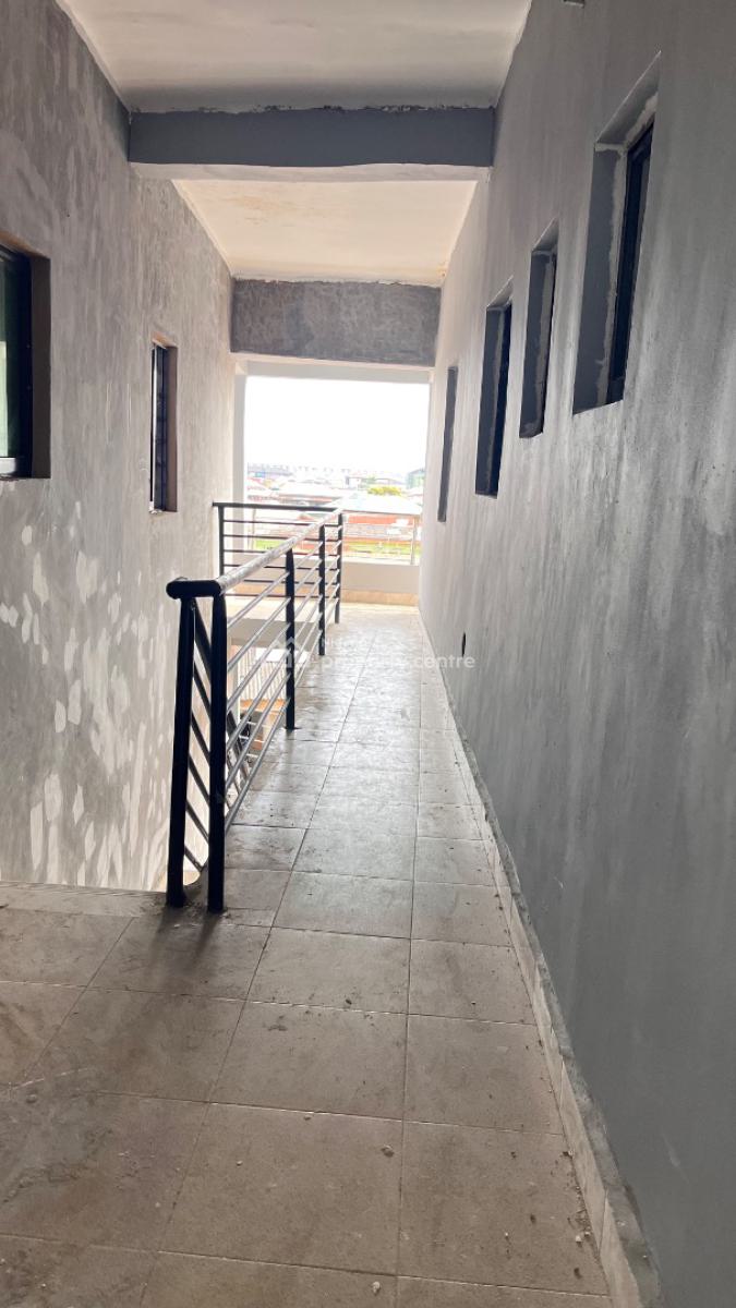 Spacious Newly Built Mini Flat with Visitors Toilet & Pop, Iwaya, Yaba, Lagos, Mini Flat (room and Parlour) for Rent