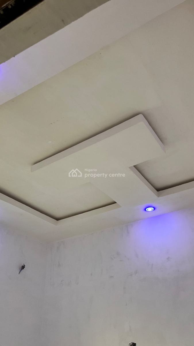 Spacious Newly Built Mini Flat with Visitors Toilet & Pop, Iwaya, Yaba, Lagos, Mini Flat (room and Parlour) for Rent