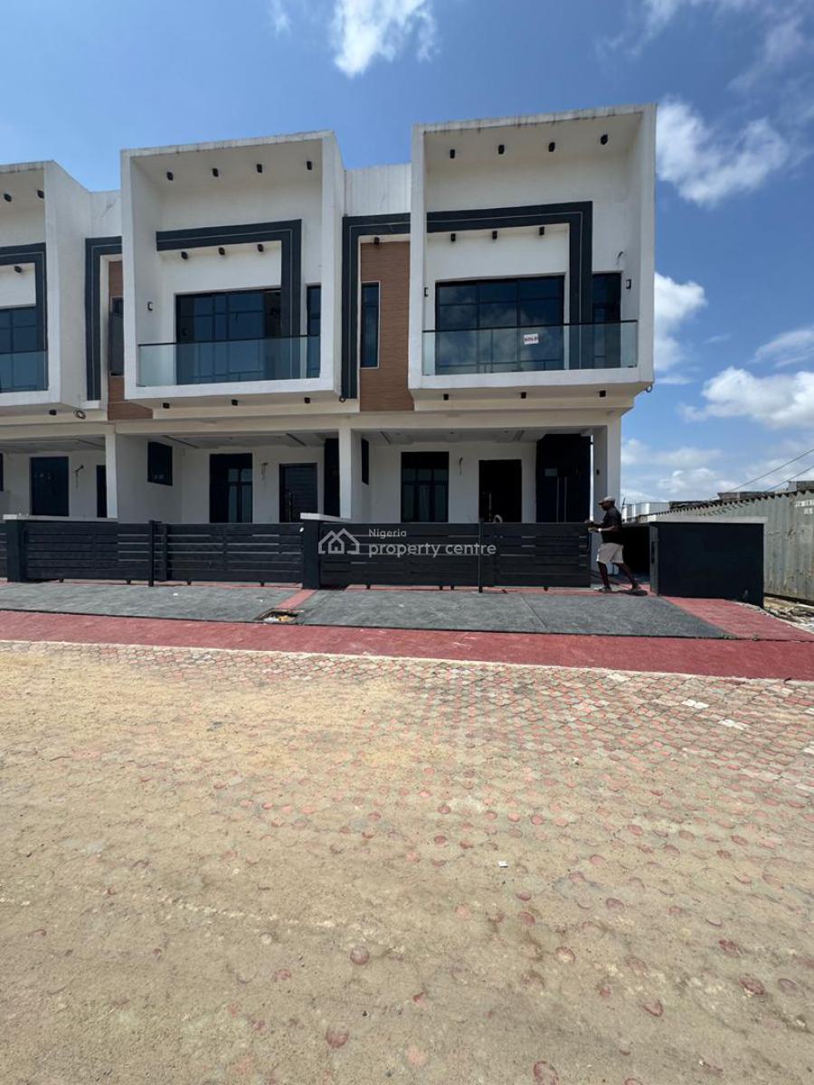 Excellent 3 Bedroom Terrace Duplex with a Self Compound, Ajah, Lagos, House for Sale