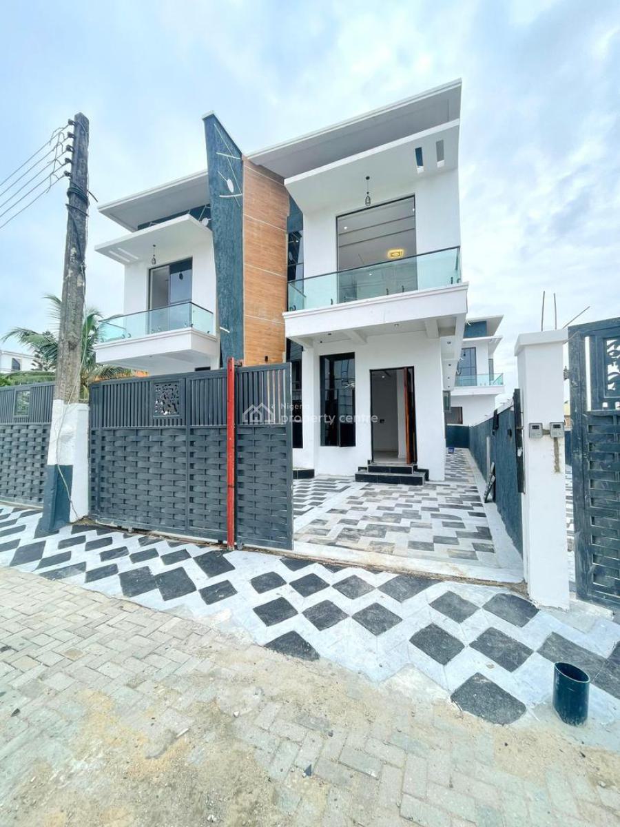 Stunning 4 Bedroom Semi Detached Duplex with a Bq, Ajah, Lagos, House for Sale