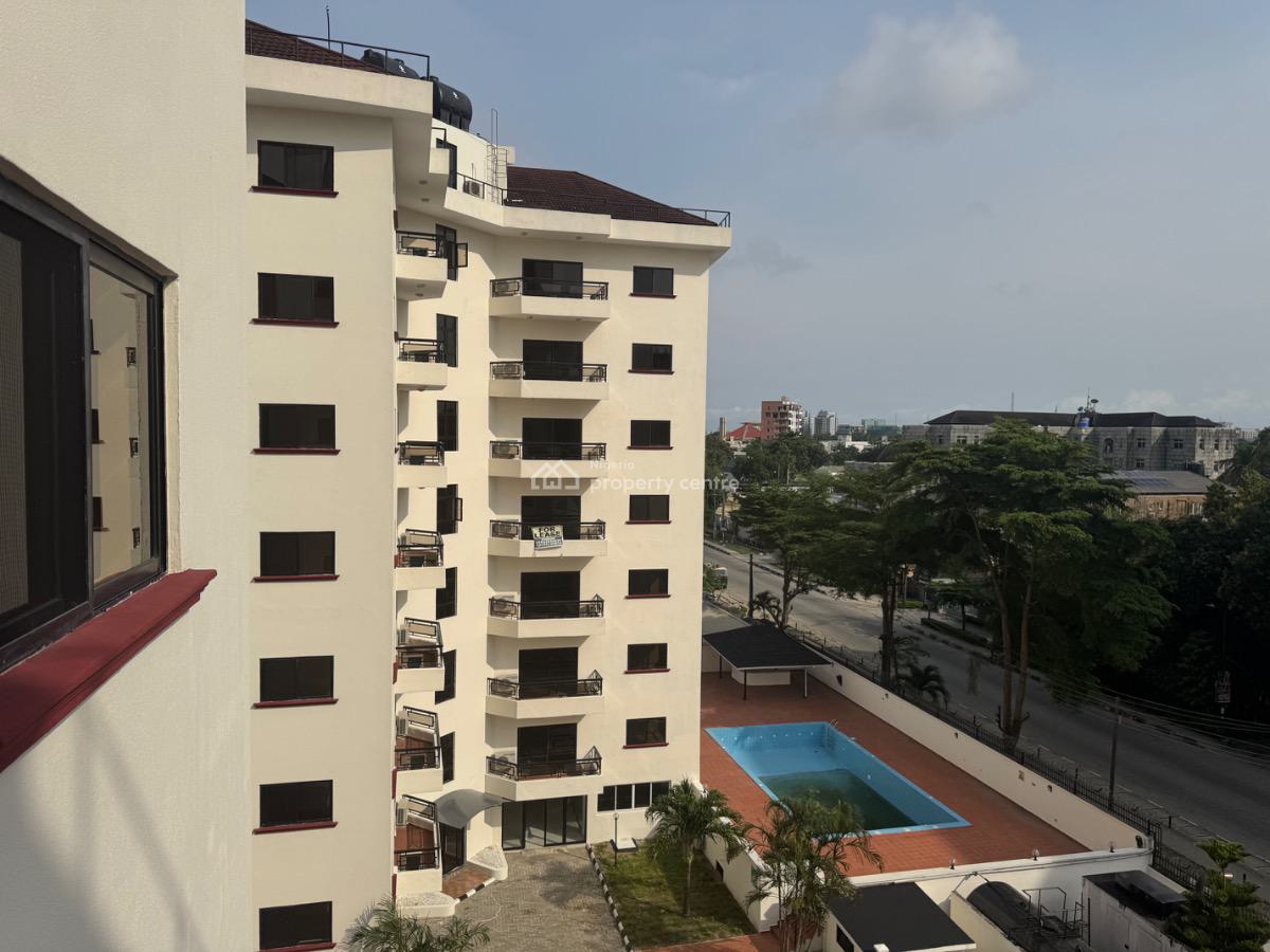 Luxury 3 Bedroom Apartment with Excellent Facilities, Ab Court, Glover Road, Ikoyi, Lagos, Flat / Apartment for Rent