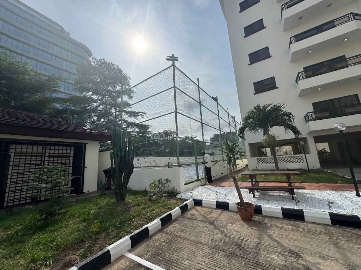 Luxury 3 Bedroom Apartment with Excellent Facilities, Ab Court, Glover Road, Ikoyi, Lagos, Flat / Apartment for Rent