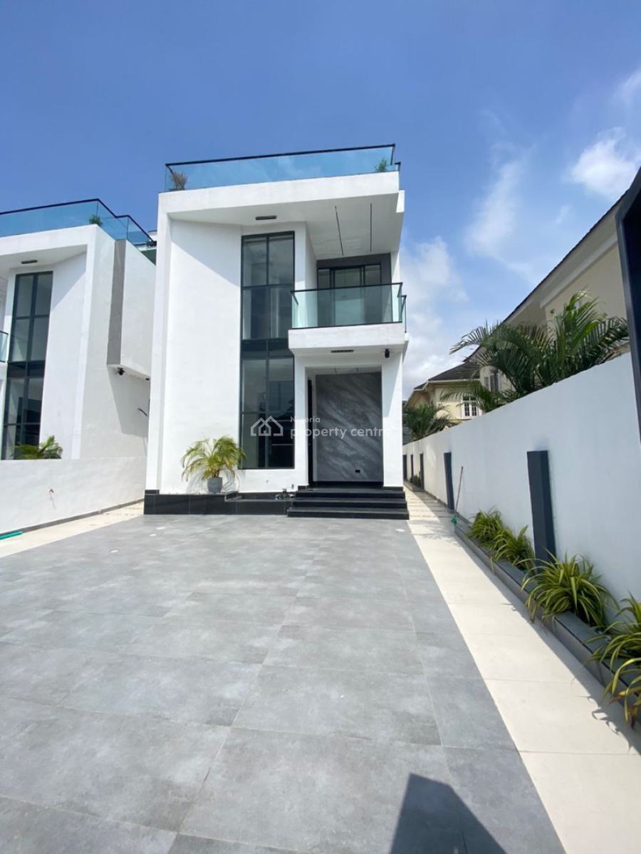 Luxury 5 Bedroom Detached Duplex with Pool, Rooftop Etc, Chevron, Lekki, Lagos, Detached Duplex for Sale