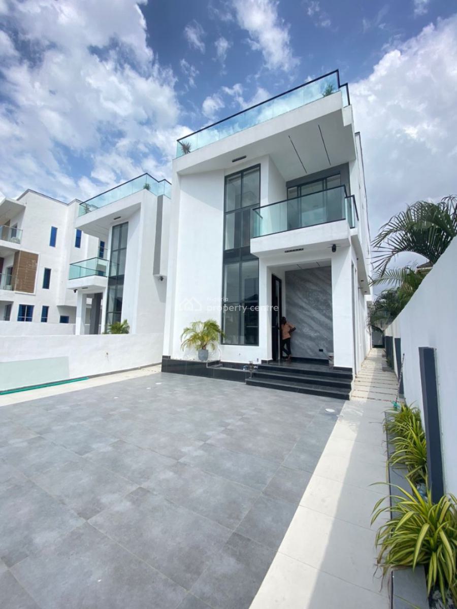Luxury 5 Bedroom Detached Duplex with Pool, Rooftop Etc, Chevron, Lekki, Lagos, Detached Duplex for Sale