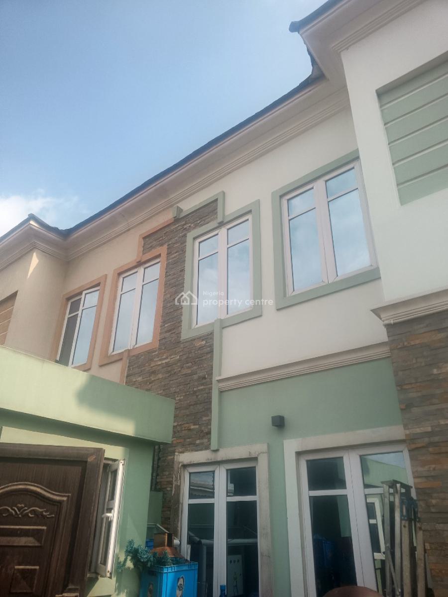Modern Spacious 4 Bedrm Semi Detach Duplex+ 2bq + Amenities, Off College Road Ogba-ikeja Lagos, Ogba, Ikeja, Lagos, Semi-detached Duplex for Sale