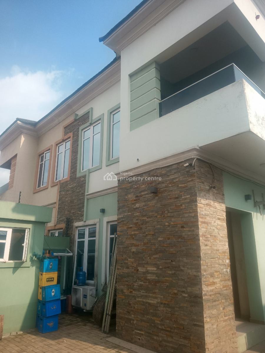 Modern Spacious 4 Bedrm Semi Detach Duplex+ 2bq + Amenities, Off College Road Ogba-ikeja Lagos, Ogba, Ikeja, Lagos, Semi-detached Duplex for Sale