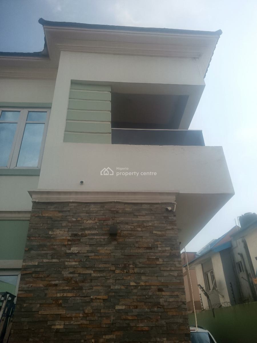 Modern Spacious 4 Bedrm Semi Detach Duplex+ 2bq + Amenities, Off College Road Ogba-ikeja Lagos, Ogba, Ikeja, Lagos, Semi-detached Duplex for Sale