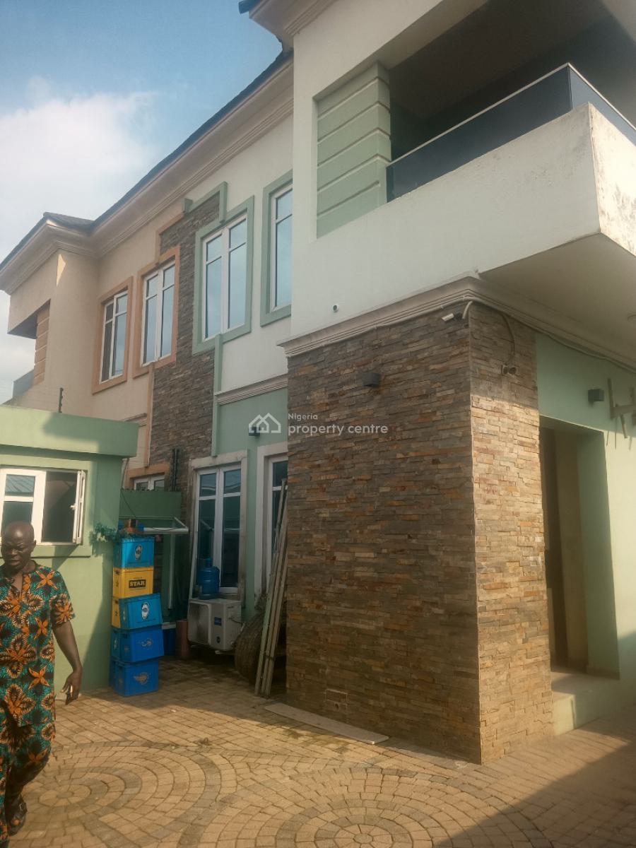 Modern Spacious 4 Bedrm Semi Detach Duplex+ 2bq + Amenities, Off College Road Ogba-ikeja Lagos, Ogba, Ikeja, Lagos, Semi-detached Duplex for Sale