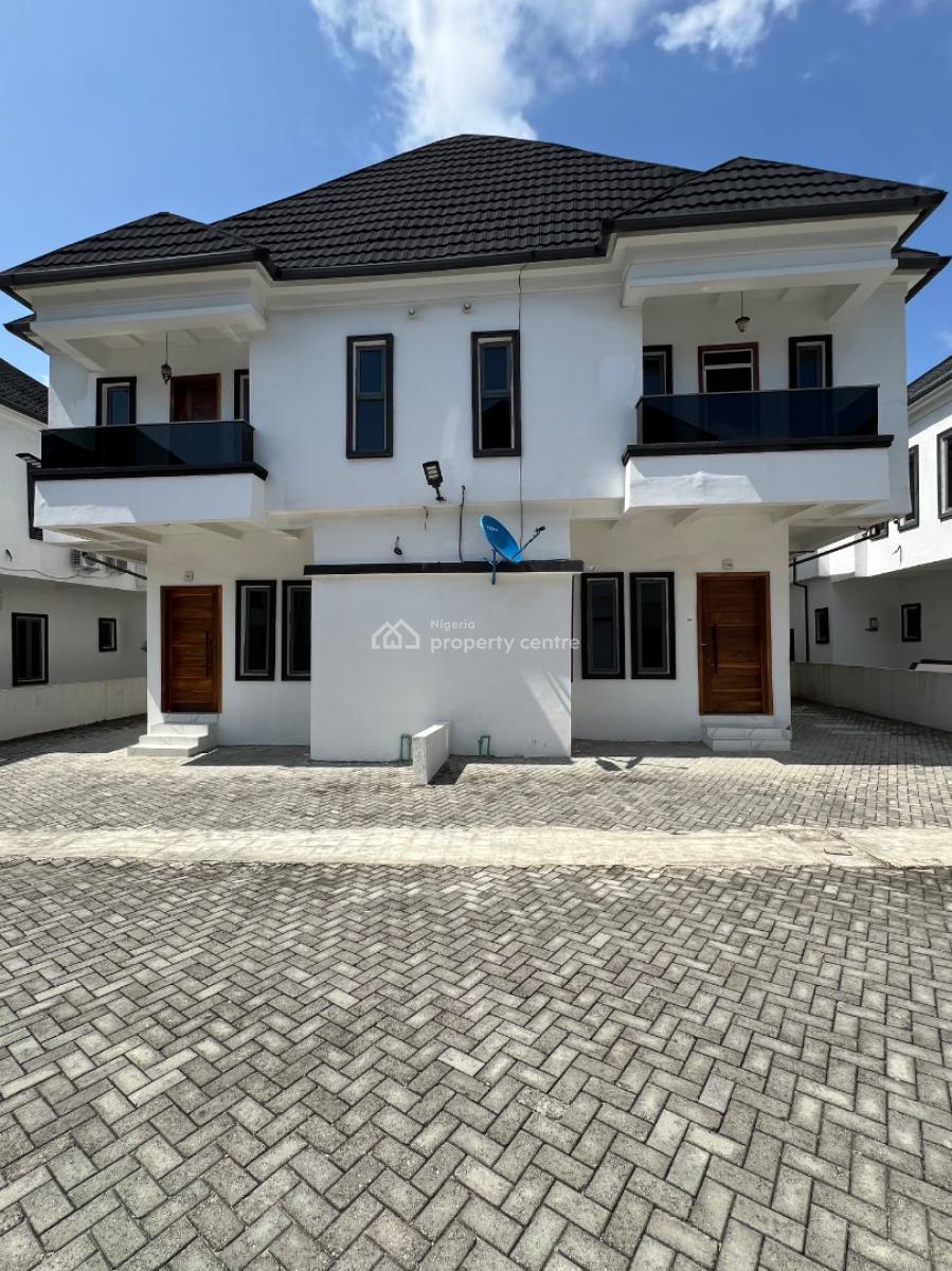 4 Bedroom Terrace Duplex with Swimming Pool and a Gym., Vgc, Ikota, Lekki, Lagos, Terraced Duplex for Rent