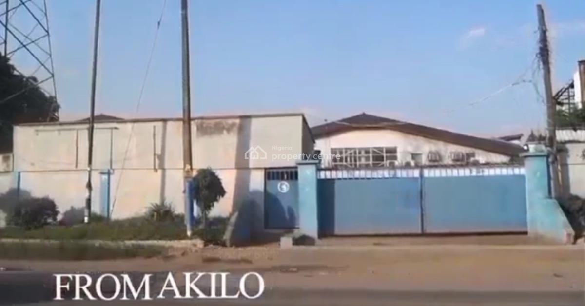 Corner Plot Property  on a Land Measuring 2.5 Acres, Akilo, Ogba, Ikeja, Lagos, Mixed-use Land for Sale